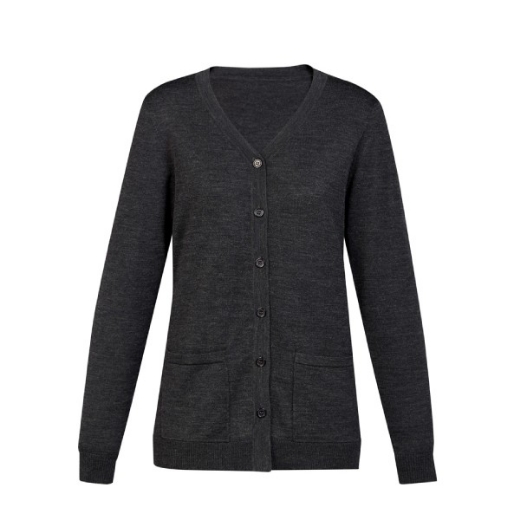 Picture of Biz Care, Womens Button Front Cardigan