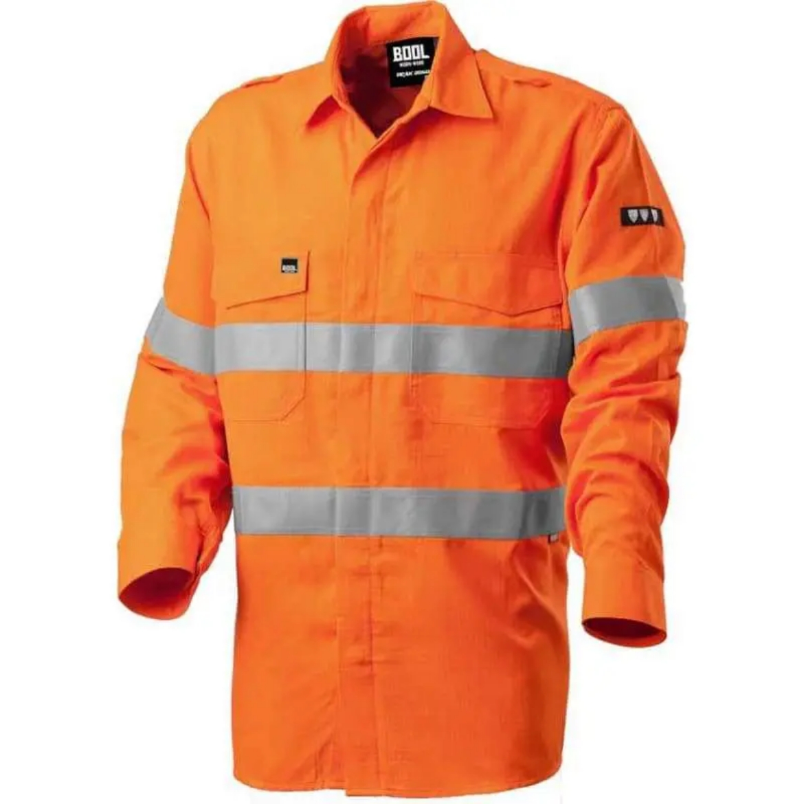 Picture of Bool-Workwear, Shirt, Long Sleeve, Flame Retardant, Rip-Stop, FR Tape