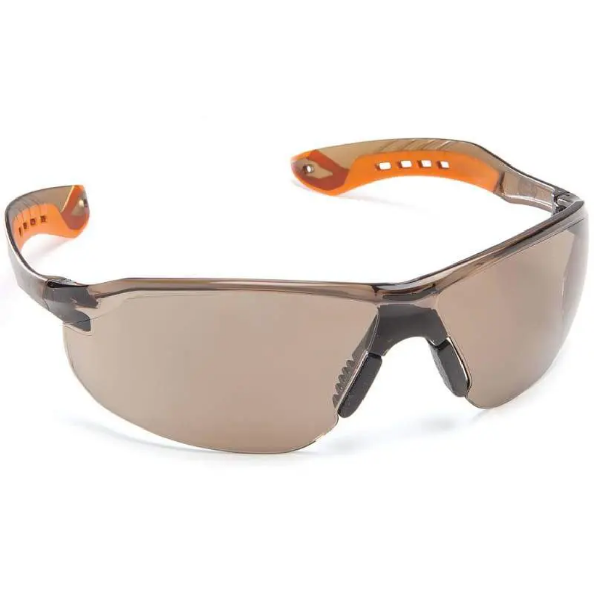 Picture of Force360 Glide Dark Brown Lens Safety Glasses, Orange