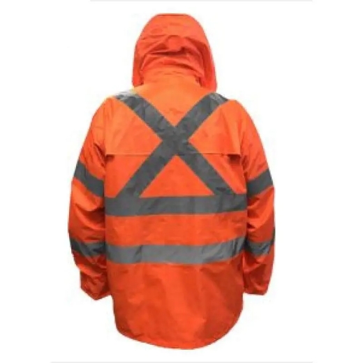 Picture of Tru Workwear, Jacket/Pant Rain Set in Bag, Tape, Class D/N