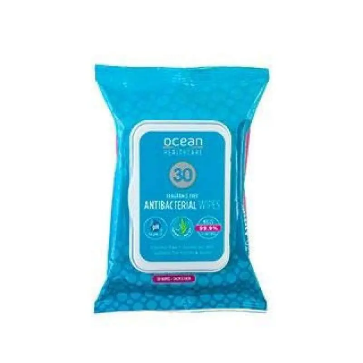 Picture of Ocean Healthcare Antibacterial Wipes Pack 30 (Buy min. 6)