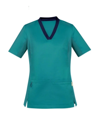 Picture of Biz Care, Riley Womens V-Neck Scrub Top