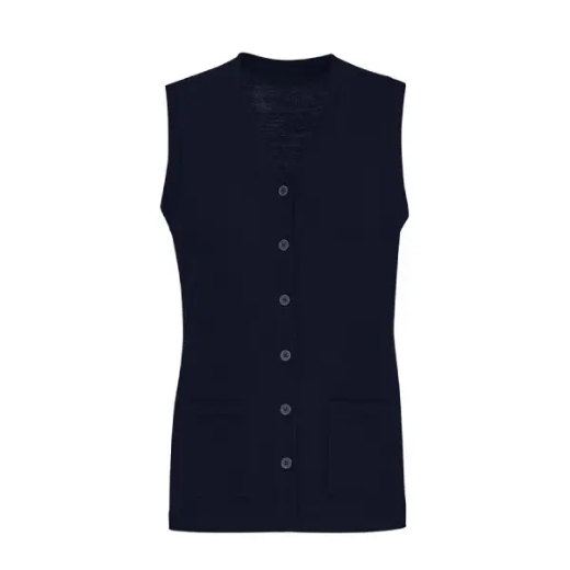 Picture of Biz Care, Womens Button Front Vest