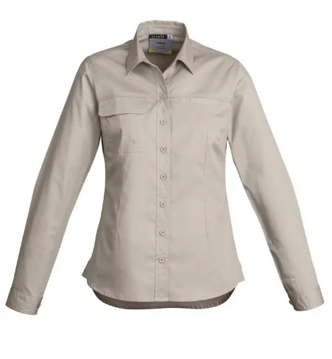 Picture of Syzmik, Womens Lightweight L/S Tradie Shirt