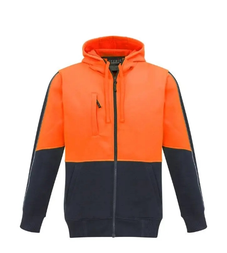 Picture of Syzmik, Unisex Hi Vis Full Zip Hoodie