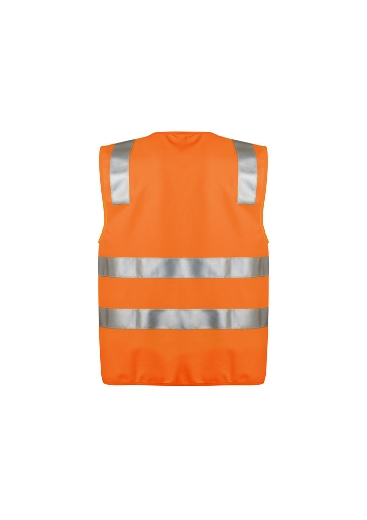 Picture of Syzmik, Unisex Hi Vis Zip Vest