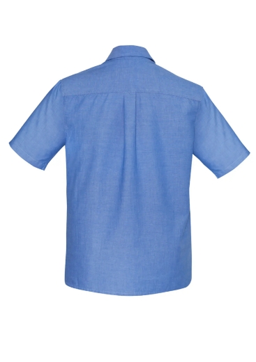 Picture of Biz Collection, Wrinkle Free Chambray Mens S/S Shirt