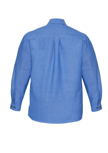 Picture of Biz Collection, Wrinkle Free Chambray Mens L/S Shirt