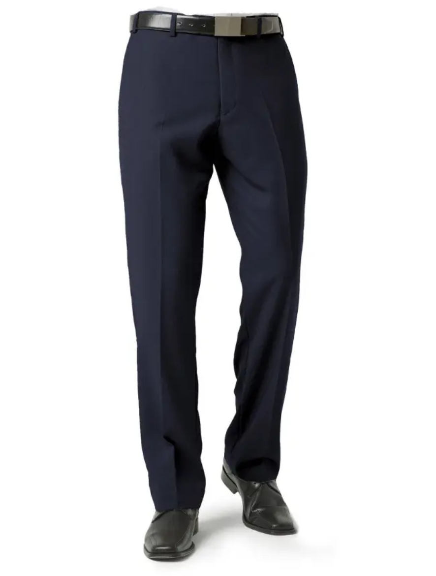 Picture of Biz Collection, Classic Mens Flat Front Pant