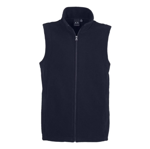 Picture of Biz Collection, Plain Microfleece Mens Vest