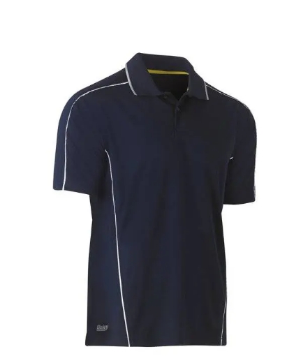 Picture of Bisley, Cool Mesh Polo with Reflective Piping