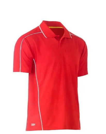 Picture of Bisley, Cool Mesh Polo with Reflective Piping