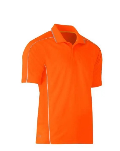 Picture of Bisley, Cool Mesh Polo with Reflective Piping