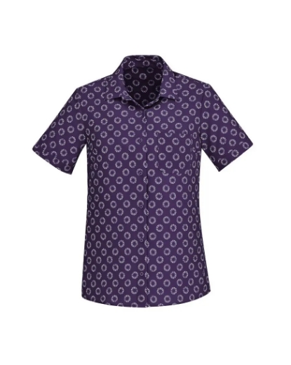 Picture of Biz Care, Florence Womens Daisy Print S/S Shirt