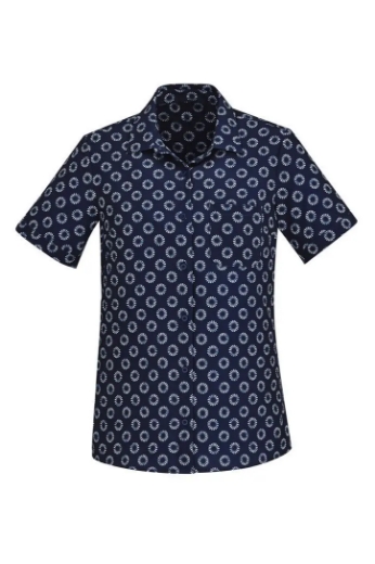 Picture of Biz Care, Florence Womens Daisy Print S/S Shirt