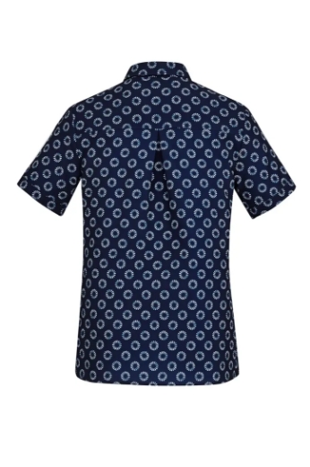 Picture of BIZ CARE Daisy Print Shirt. Navy - size 12