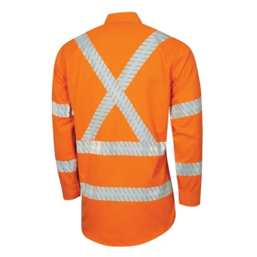 Picture of Bool-Workwear, Shirt, Long Sleeve, Fire Retardant, FR X Tape, HRC 2, 8.6 cal/cm2