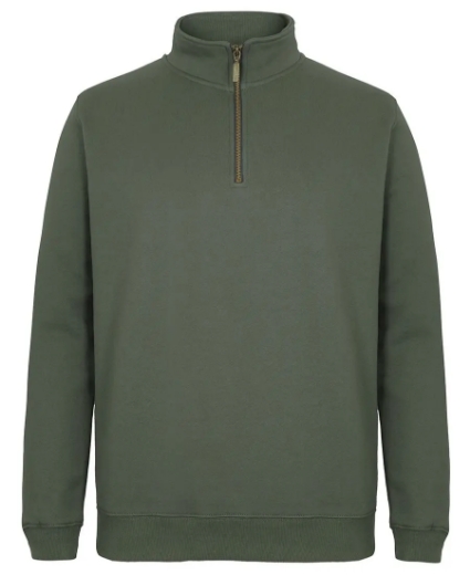 Picture of JB's Wear, C Of C Brass 1/2 Zip Sweat