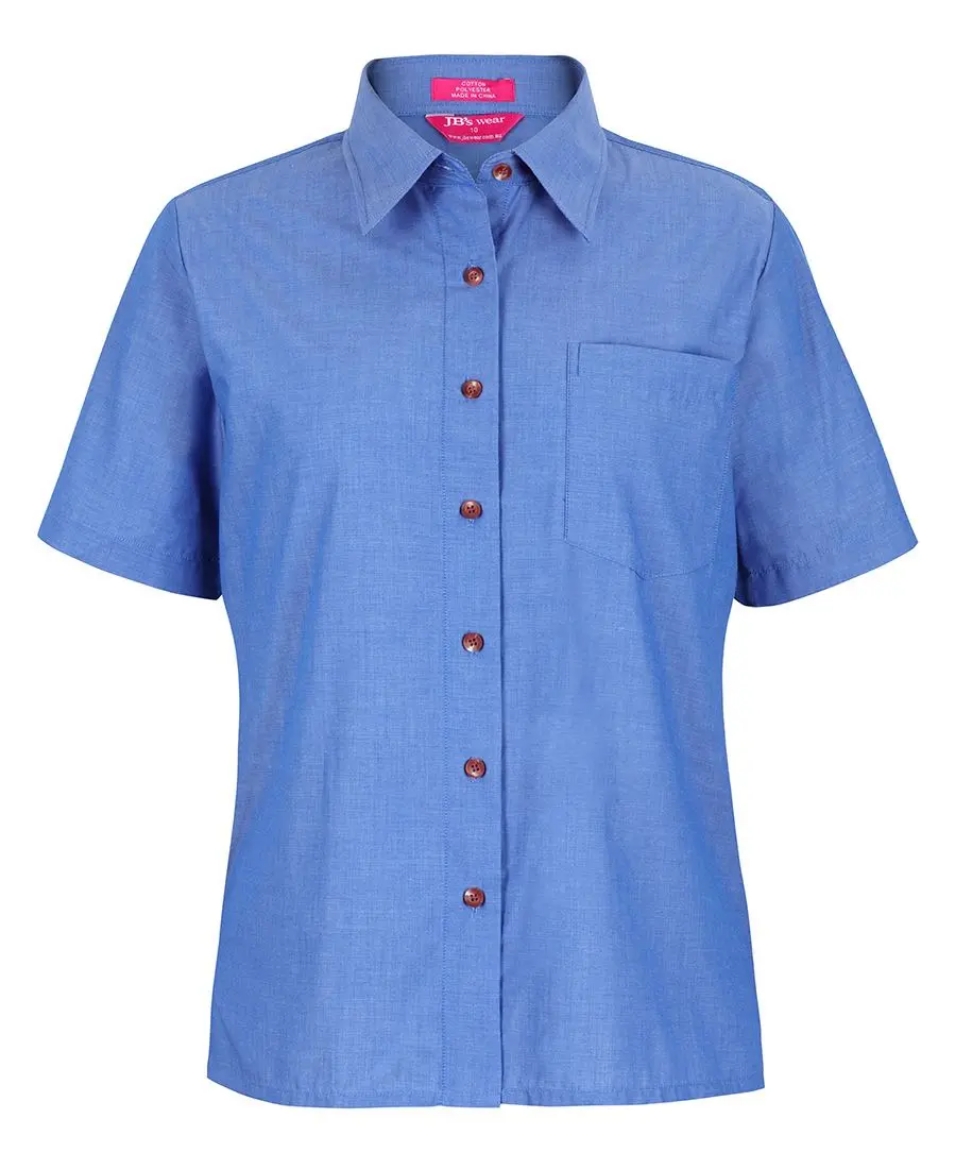Picture of JB's Wear, Ladies Original S/S Chambray Shirt