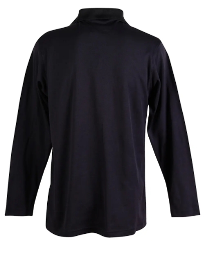 Picture of Winning Spirit, Mens Cotton Back Truedry L/S Polo