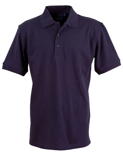 Picture of Winning Spirit, Mens Cotton Stretch Polo