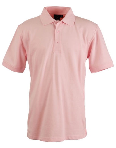 Picture of Winning Spirit, Mens Cotton Stretch Polo