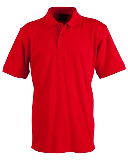 Picture of Winning Spirit, Mens Cotton Stretch Polo