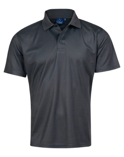 Picture of Winning Spirit, Mens Cooldry Pique Soild Colour S/S Polo