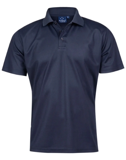 Picture of Winning Spirit, Mens Cooldry Pique Soild Colour S/S Polo