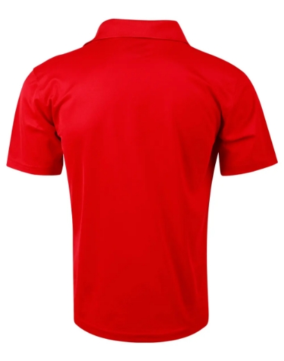 Picture of Winning Spirit, Mens Cooldry Pique Soild Colour S/S Polo