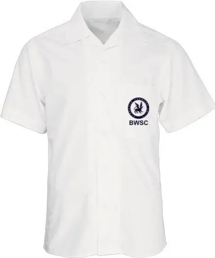 Picture of Brisbane Waters Sec College Shirt, Blue or White