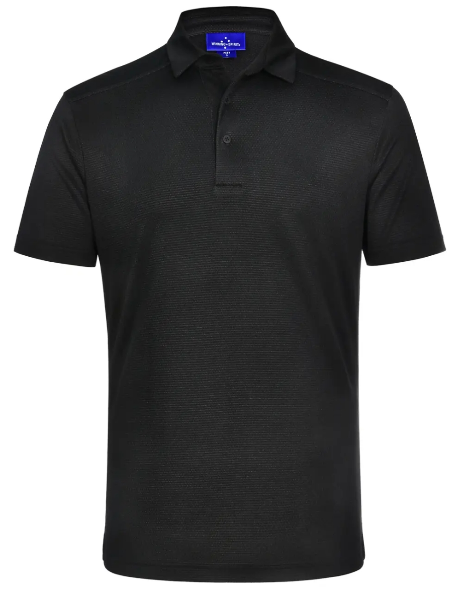 Picture of Winning Spirit, Mens Bamboo Charcoal Corporate S/S Polo