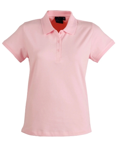 Picture of Winning Spirit, Ladies Cotton Stretch Polo