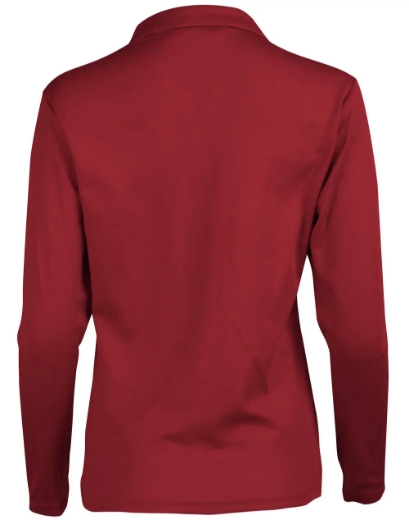 Picture of Winning Spirit, Ladies Cotton Back Truedry L/S Polo