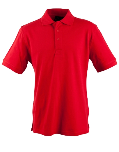 Picture of Winning Spirit, Mens S/S Pique Polo