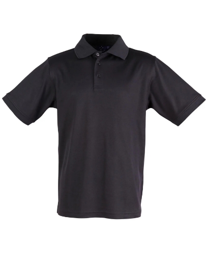 Picture of Winning Spirit, Mens Cotton Back TrueDry Polo