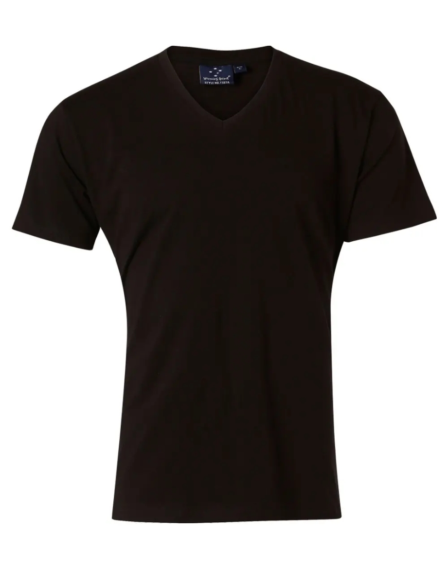 Picture of Winning Spirit, Mens V-Neck S/S Tee