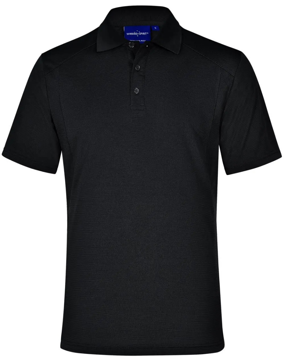 Picture of Winning Spirit, Mens Bamboo Charcoal S/S Polo