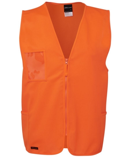 Picture of JB's Wear, HV Zip Safety Vest