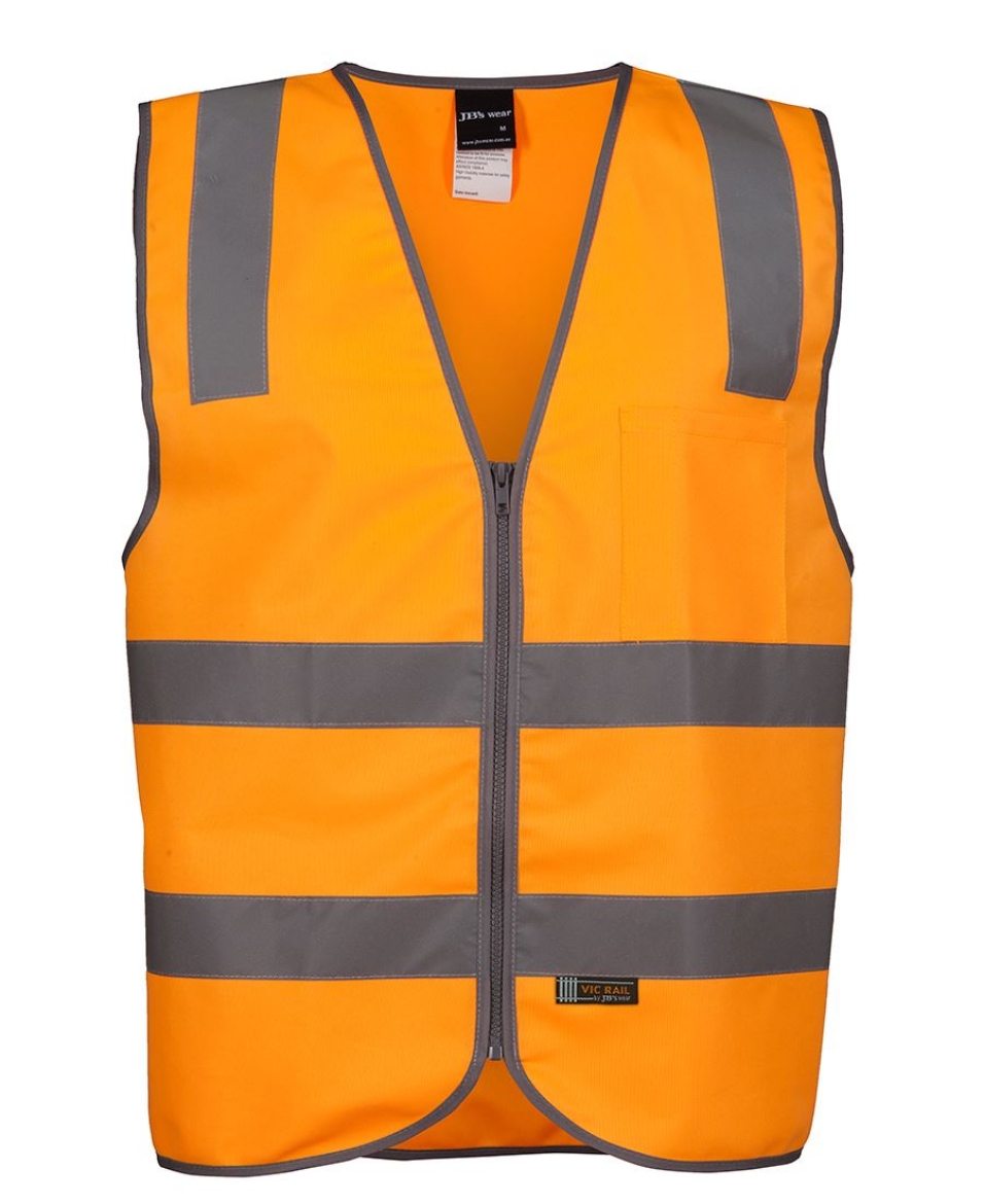 Picture of JB's Wear, Vic Rail (D+N) Safety Vest