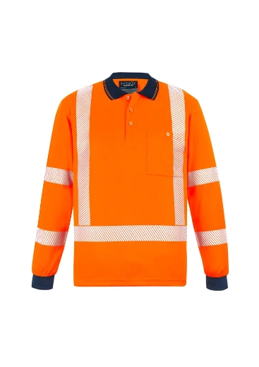Picture of Syzmik, Unisex X Back Rail Polo