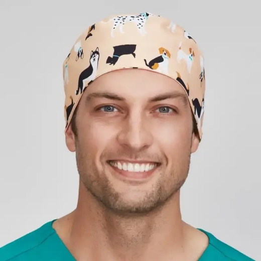 Picture of Biz Care, Printed Unisex Scrub Cap