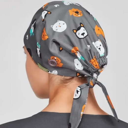 Picture of Biz Care, Printed Unisex Scrub Cap