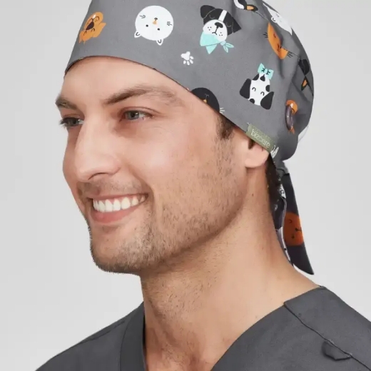 Picture of Biz Care, Printed Unisex Scrub Cap