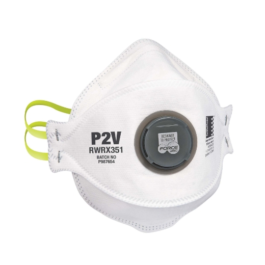 Picture of Force360 P2 Flat Fold Valved Respirator