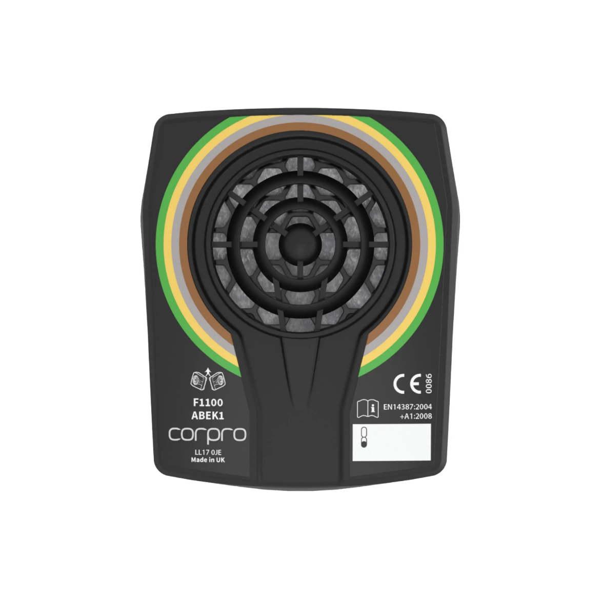 Picture of Force360 Corpro ABEK1 Filter (Pair) Black Size One