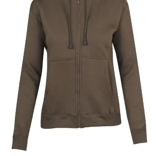 Picture of RAMO, Ladies Zipper With Pocket Hoodie