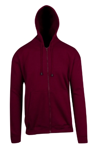 Picture of RAMO, Mens Zip With Pocket Hoodie