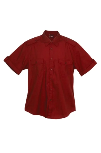 Picture of RAMO, Mens Military Short Sleeve Shirt