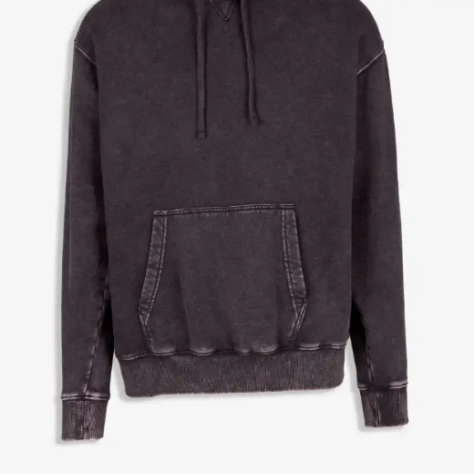 Picture of RAMO, Mens Stone Wash Fleece Hoodie